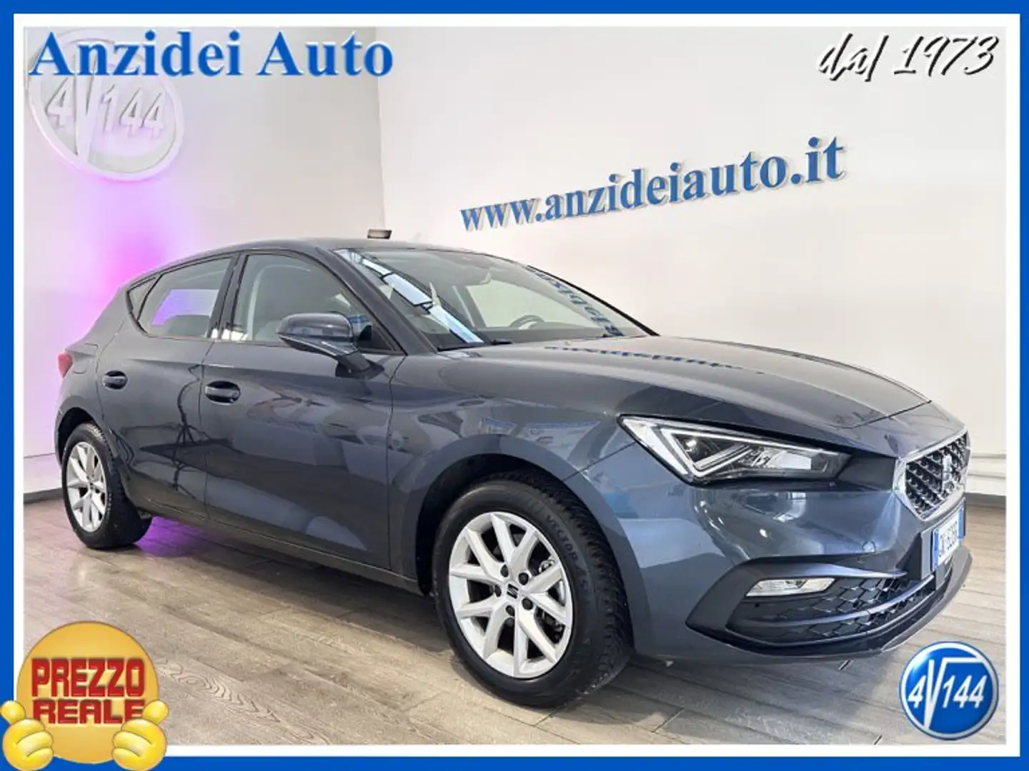 SEAT Leon 1.0 TSI 110 CV 5 Porte Business Gris - 1