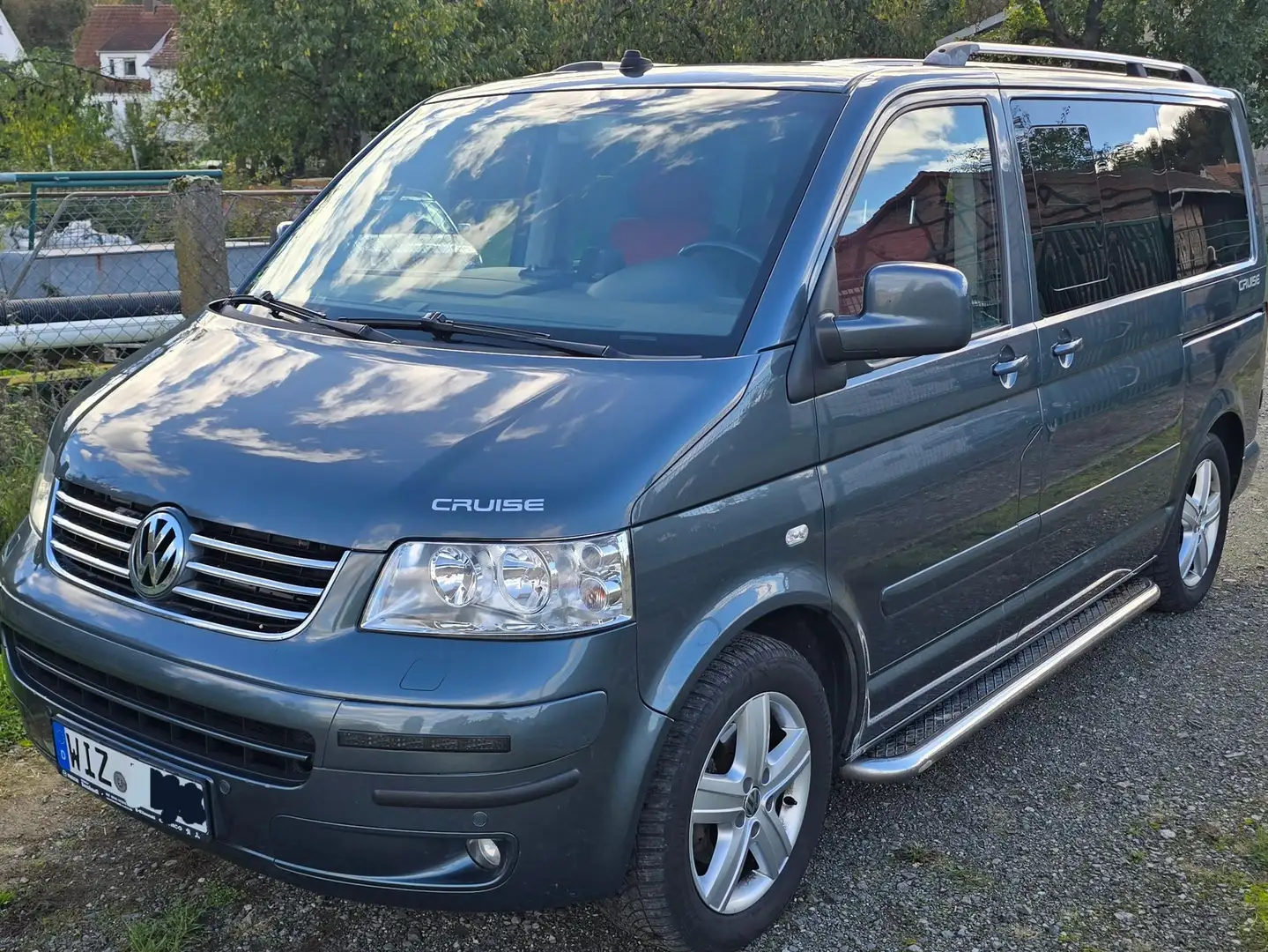 Volkswagen T5 Multivan Transporter T5 TDI Cruise Autm. Gri - 1