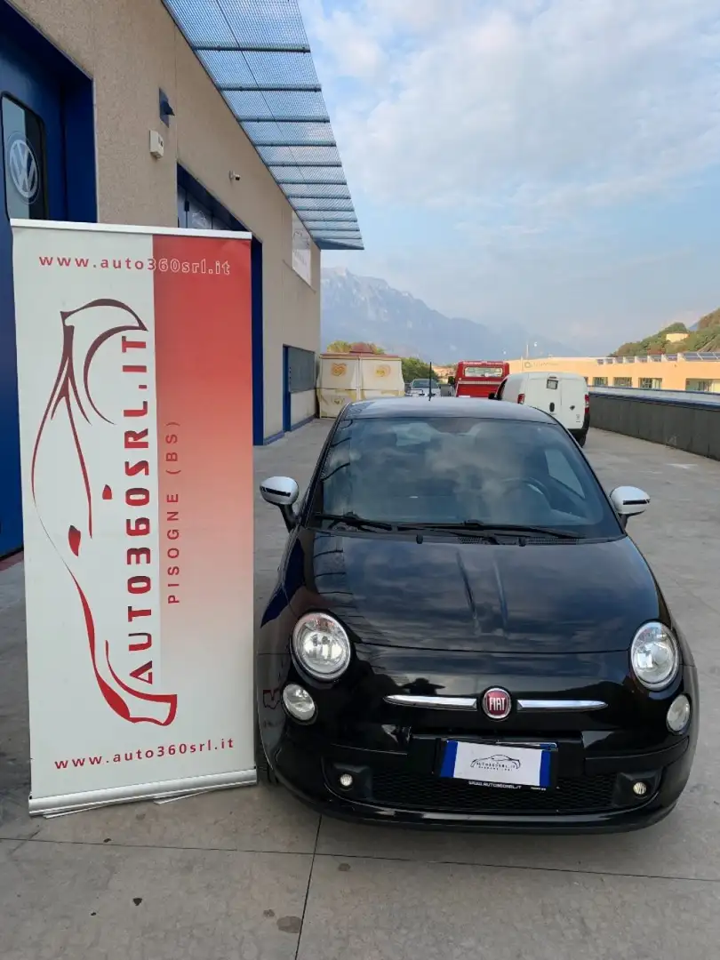 Fiat 500 1.2 STREET PACCHETTO SPORT OK NEOPATENTATI Noir - 1