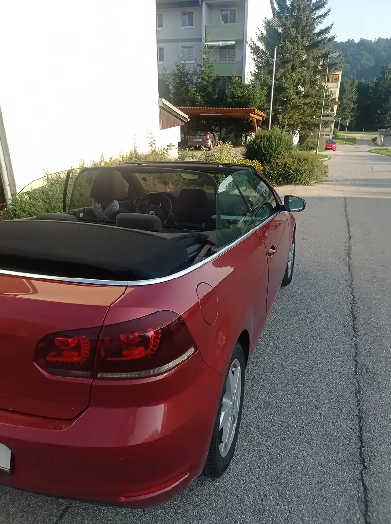 Volkswagen Golf Cabriolet Diesel 1,6 Rot - 1