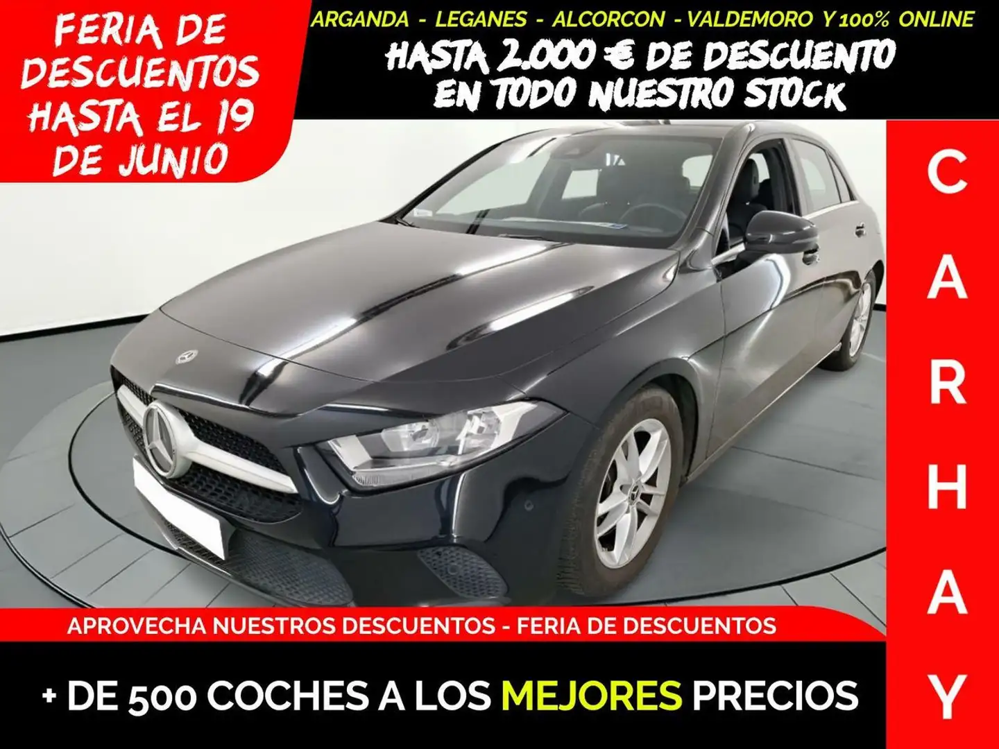 Mercedes-Benz A 200 Business Solution (EU6d-TEMP) Negro - 1