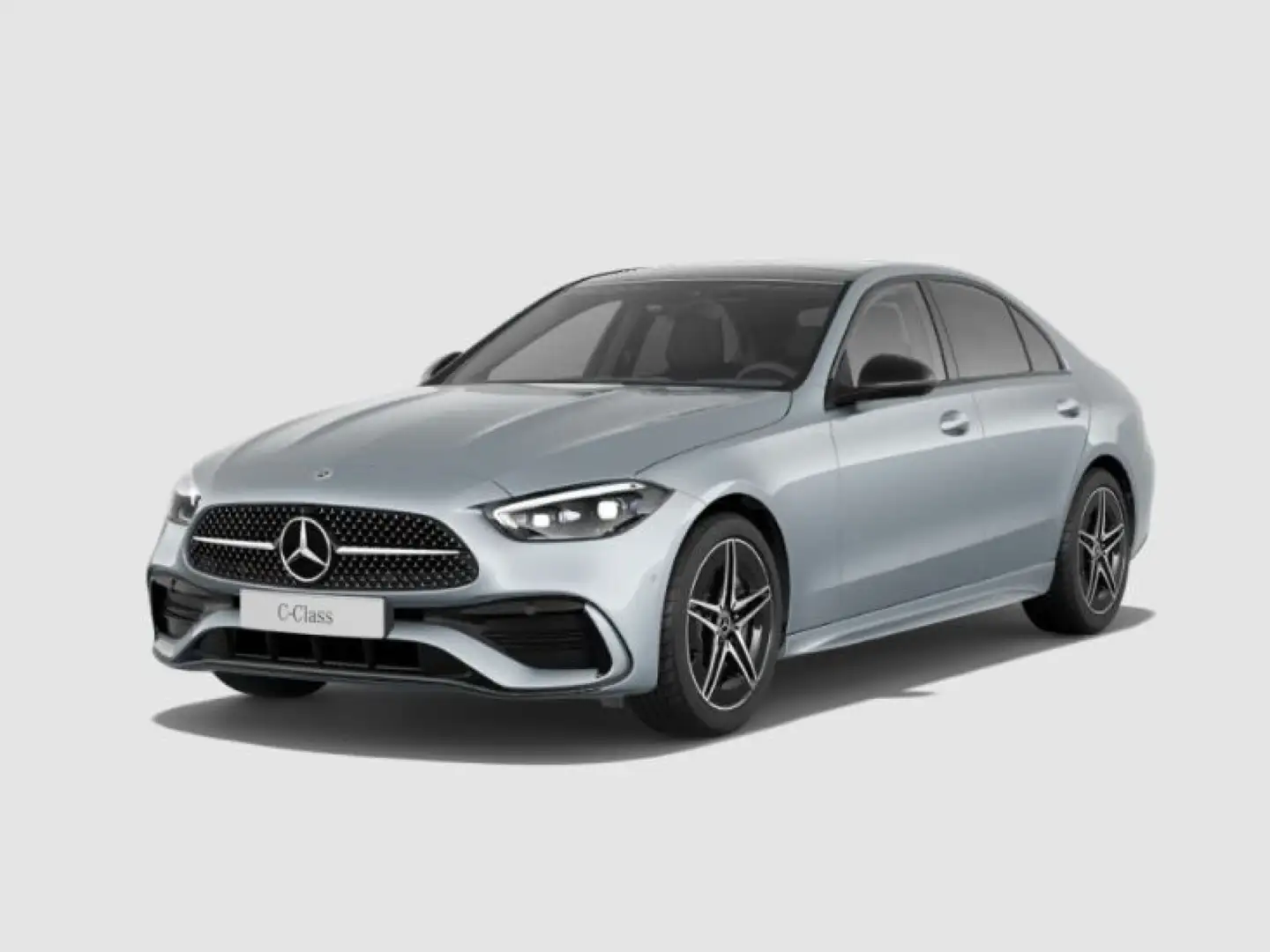 Mercedes-Benz C 300 d e Plateado - 1