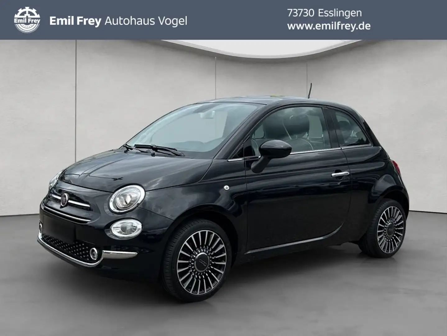 Fiat 500 1.2 8V Start&Stopp Lounge Zwart - 1