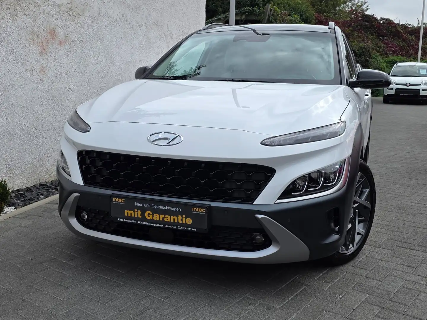 Hyundai KONA Prime Hybrid 2WD -HeadUp/Leder/Garantie- Weiß - 1