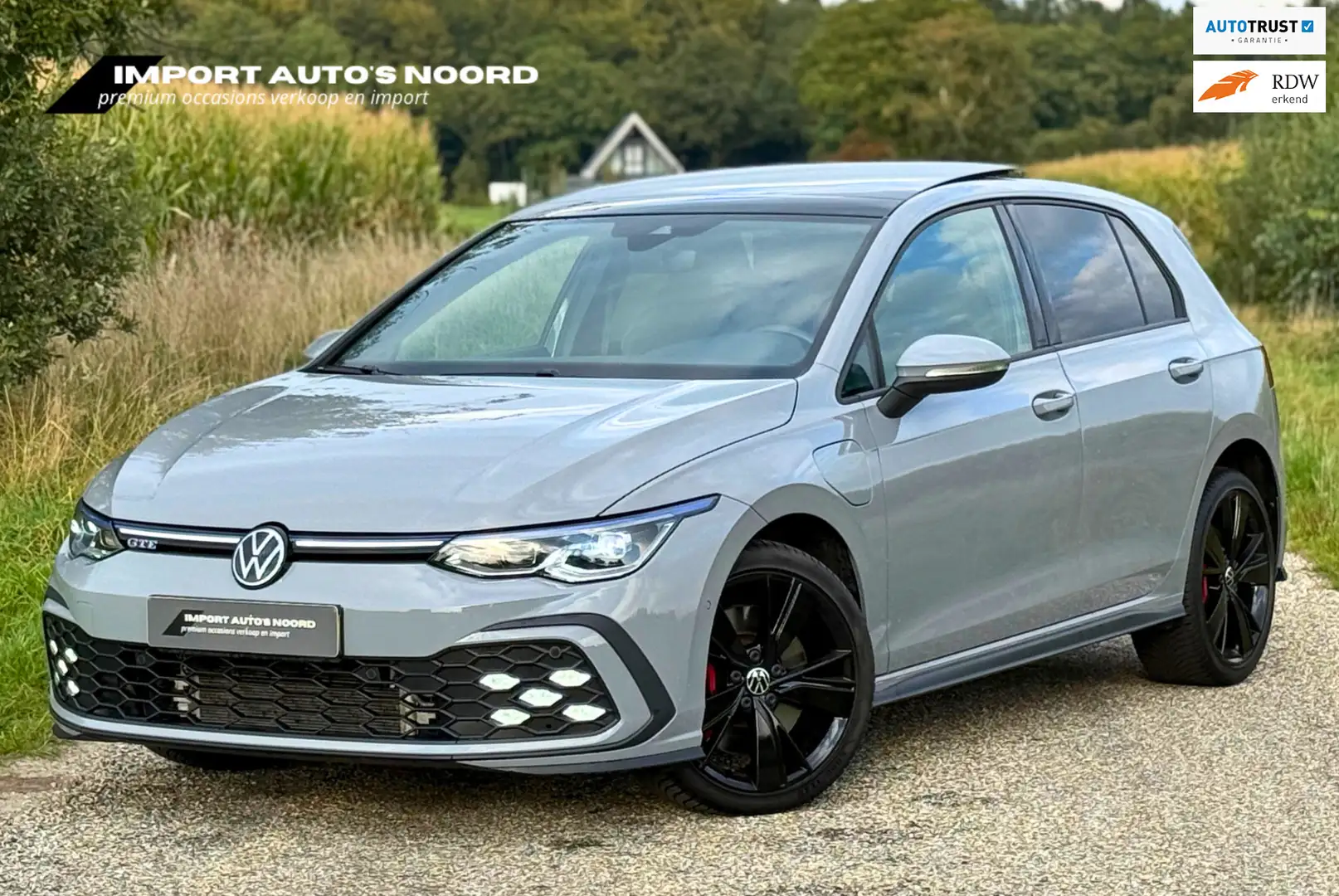 Volkswagen Golf GTE 8 Pano Black style ACC 18 inch (BTW verrekenbaar) Grijs - 1