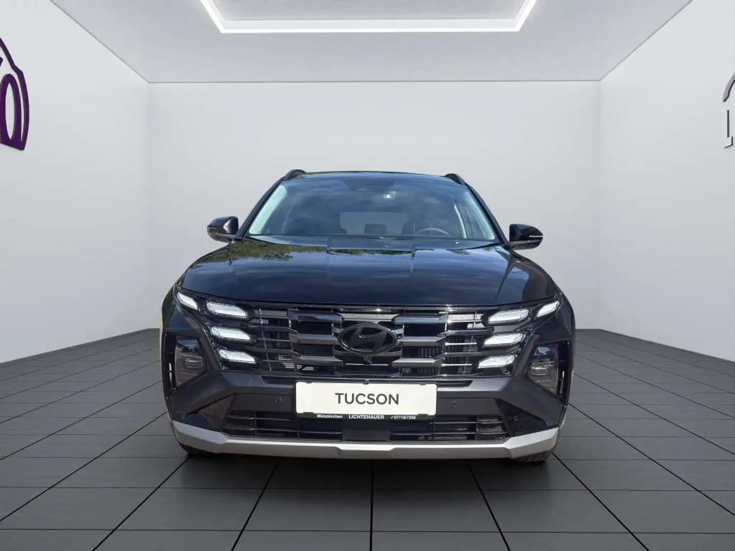 Hyundai TUCSON Tucson 1,6 T-GDI 48V 4WD Go! Plus DCT Schwarz - 2