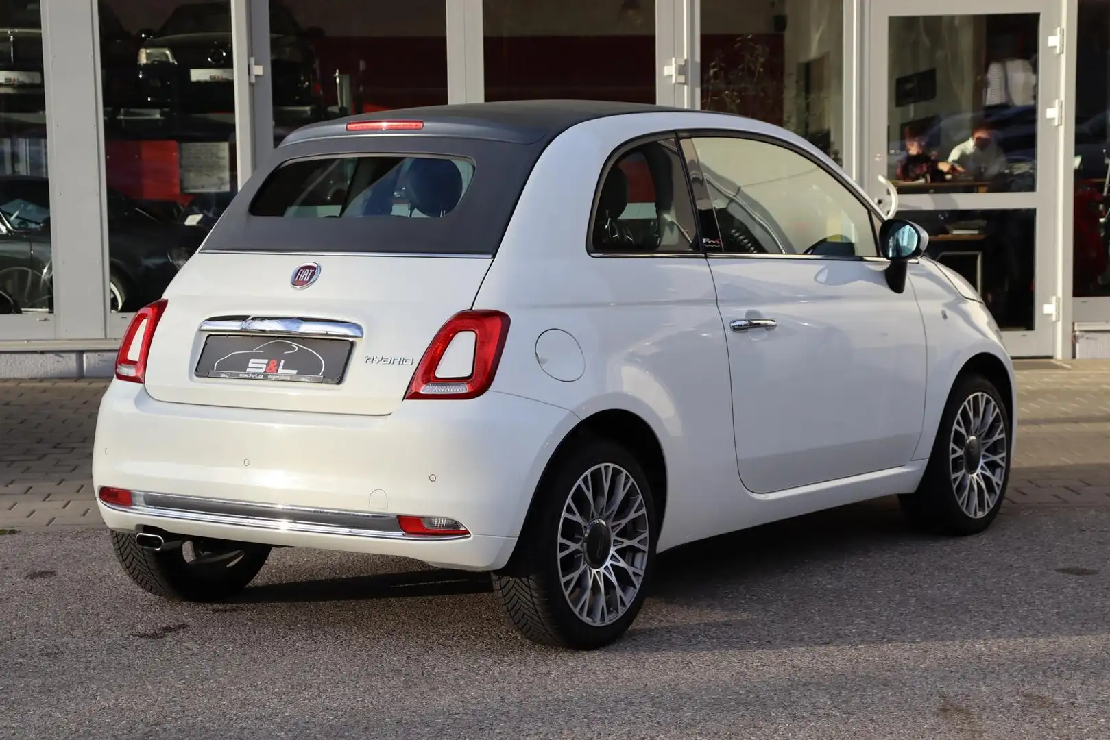 Fiat 500C Hybrid /Sondermodell Espresso/Poltrona FRAU Fehér - 2
