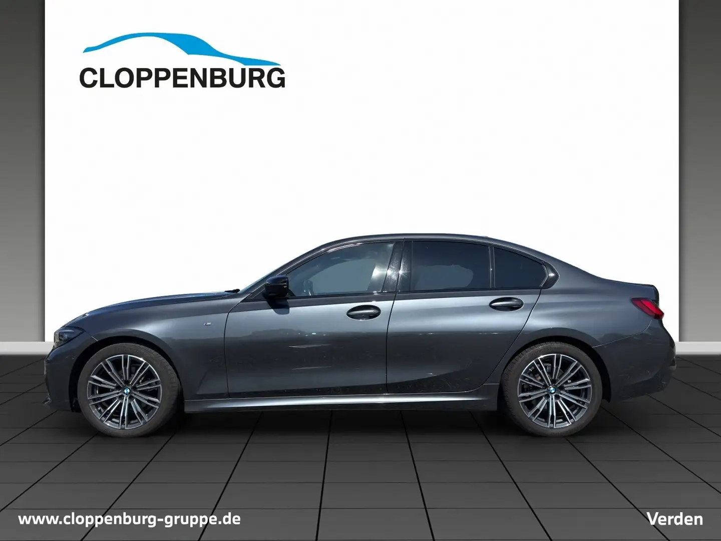 BMW 320 i xDrive Limousine M Sport HiFi DAB WLAN Shz Grijs - 2