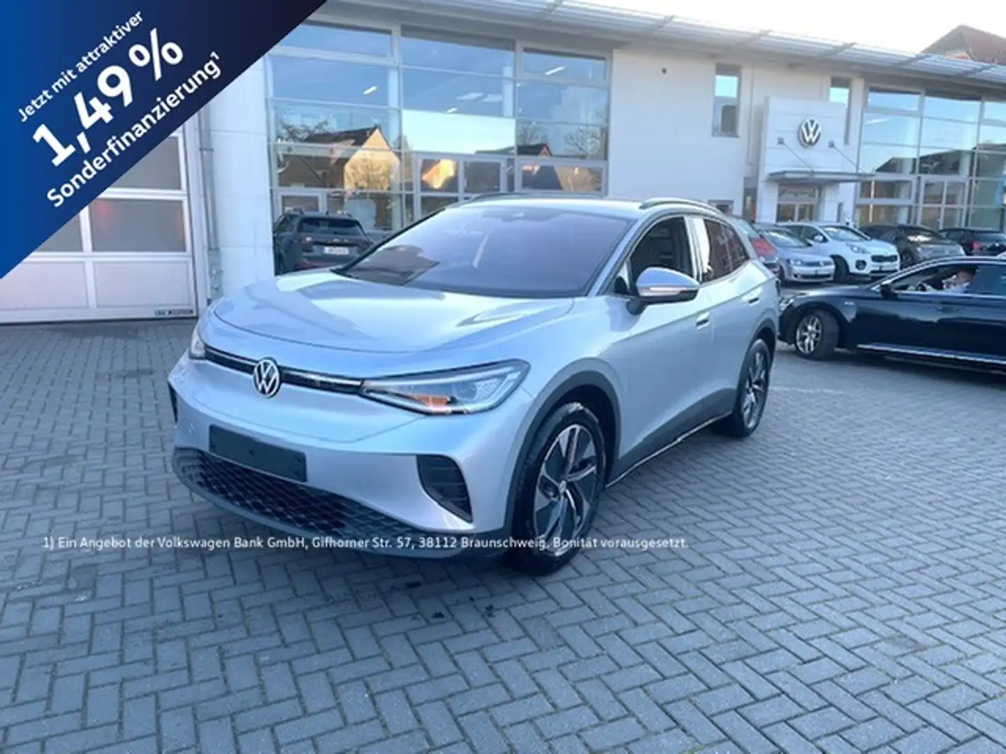 Volkswagen ID.4 Pro 210 kW Navi SideAssist ACC Wärmep. IQ-Light... Grau - 1