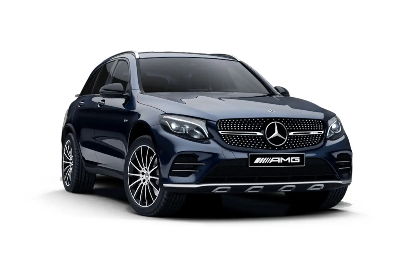 Mercedes-Benz GLC 43 AMG 4Matic BURMESTER NAPPA LED COMAND ONL Bleu - 1
