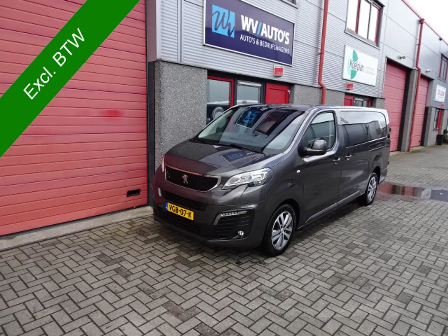 Peugeot Expert 2.0 BlueHDI 120 Long Asphalt DC 2 x schuifdeur Grau - 1