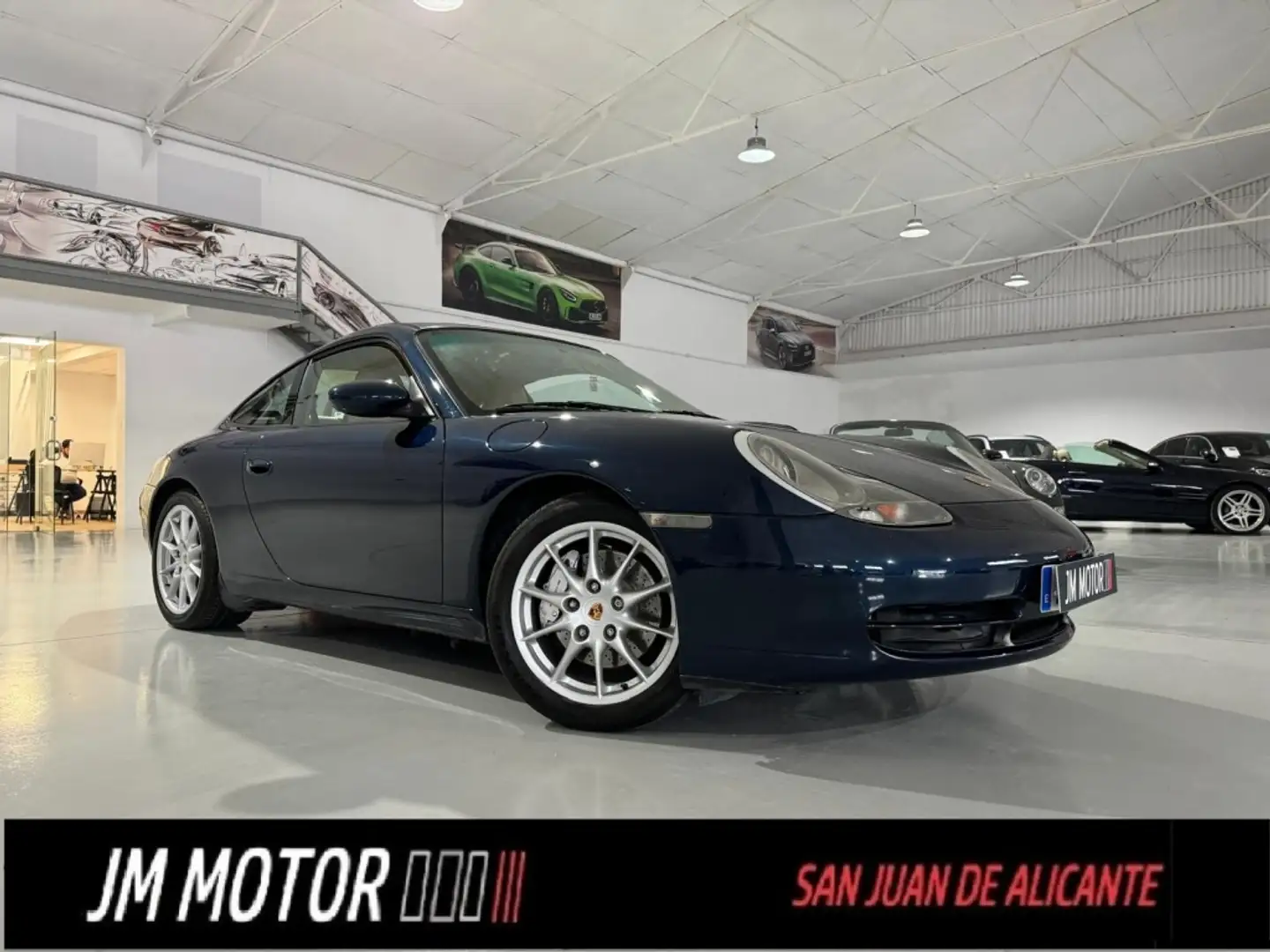 Porsche 911 Carrera 4 Coupé Tiptronic Bleu - 1