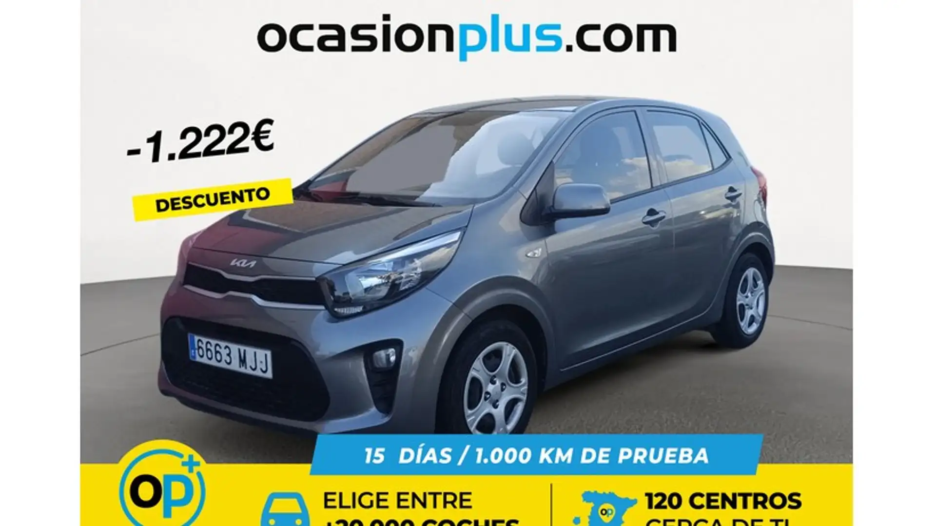 Kia Picanto 1.0 DPi Concept Gris - 1