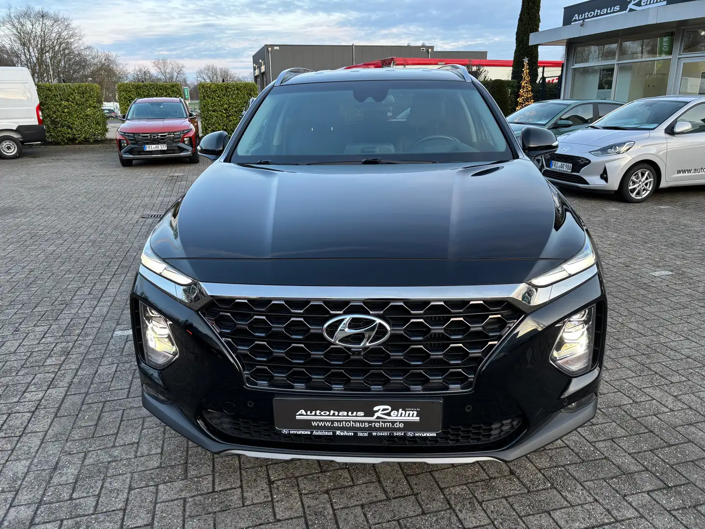 Hyundai SANTA FE 2.2 CRDi Premium Automatik 4WD | PDC | Vollleder Noir - 2