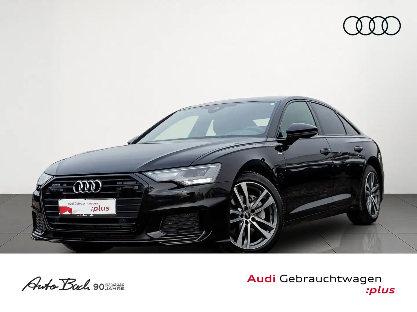 Audi A6 S line 45TFSI qu AHK ACC Standh Nav Schwarz - 1