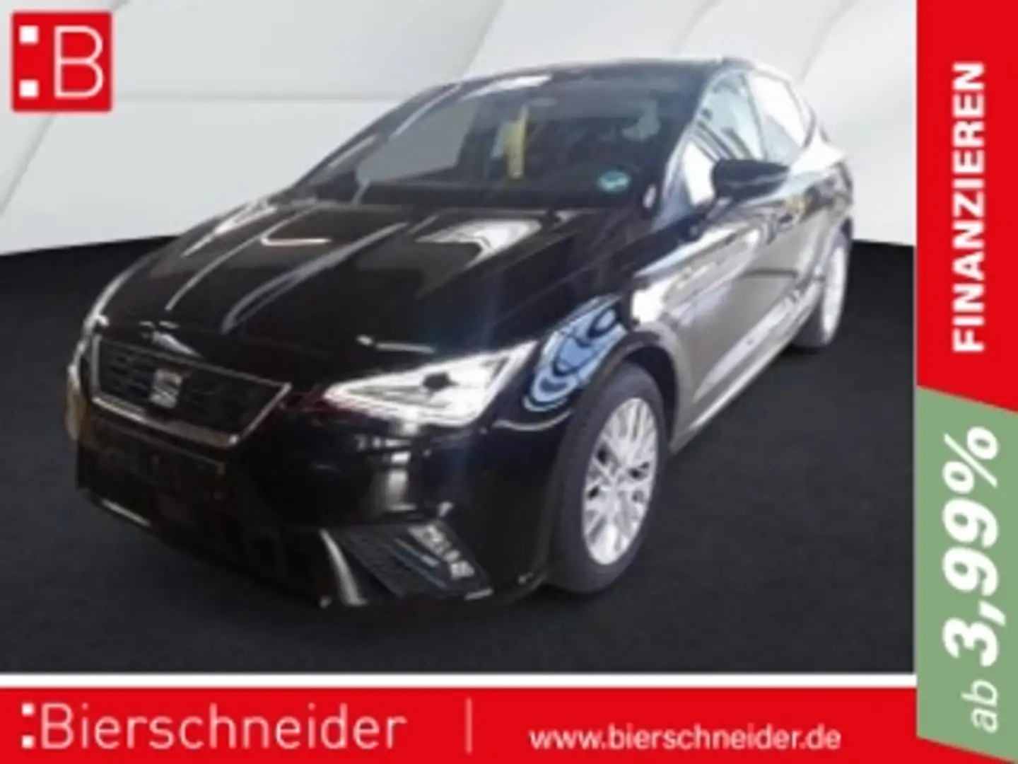 SEAT Ibiza 1.0 TSI DSG FR AB 164EUR NAVI REAR VIEW SHZ Schwarz - 1