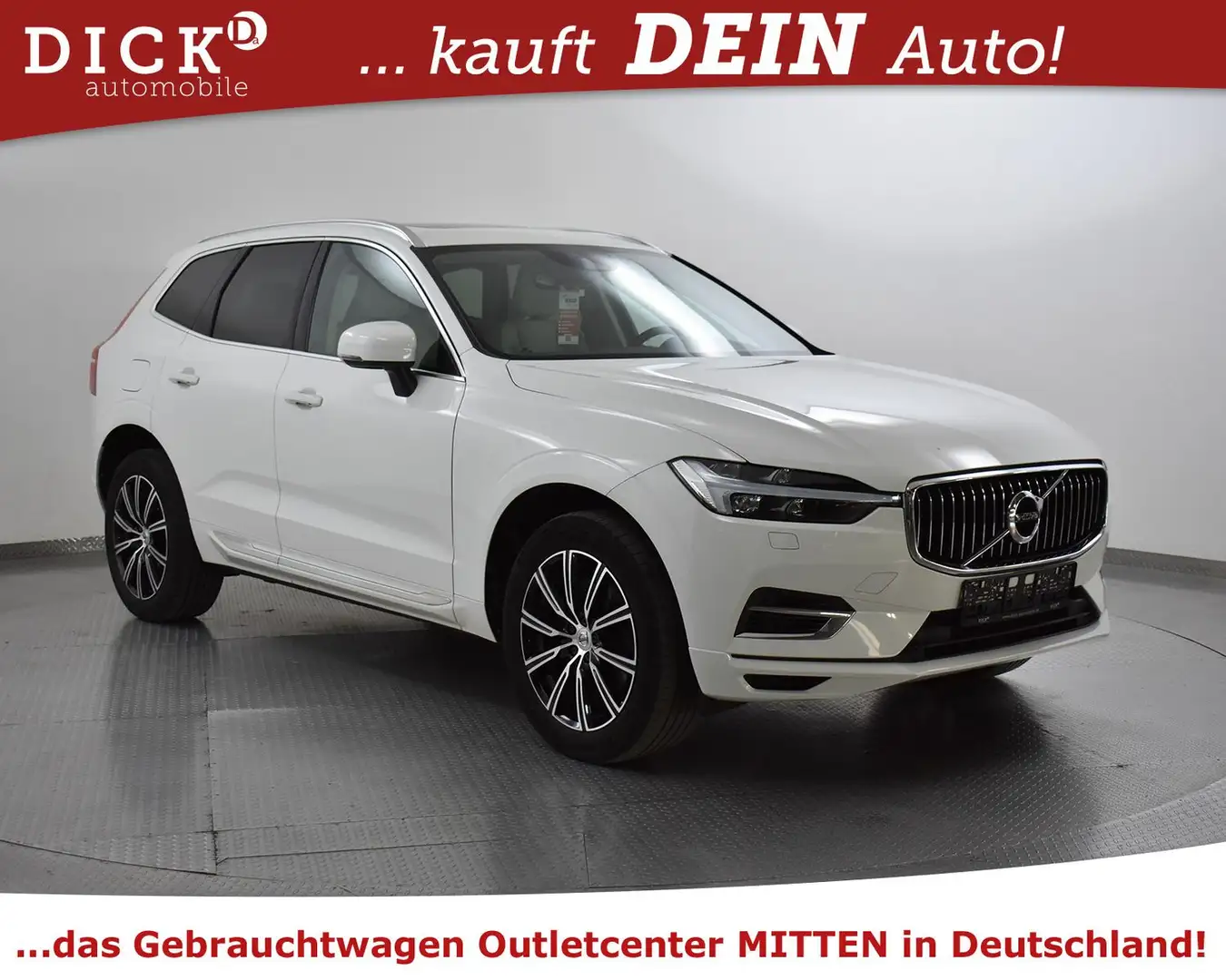 Volvo XC60 T6 Hyb AWD Inscrip PANO+STNDHZ+LED+KAM+AHK+ Weiß - 1