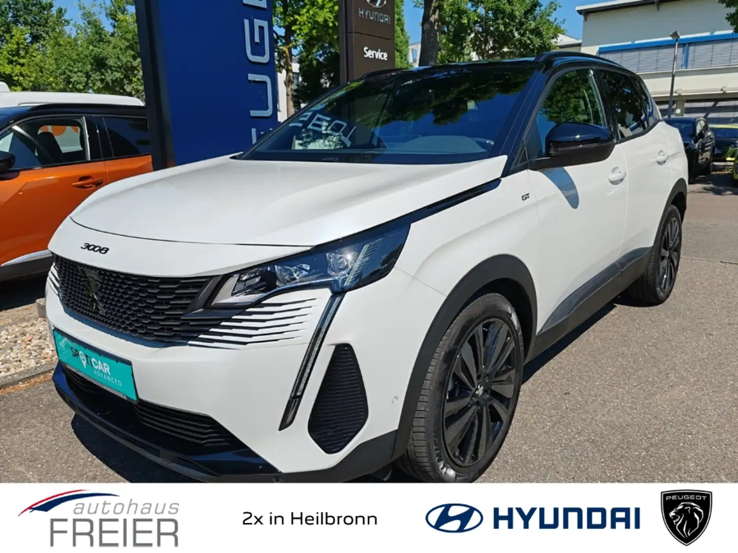 Peugeot 3008 GT 1.2 PureTech 130 EU6d Navi  360 Kamera LED Weiß - 1