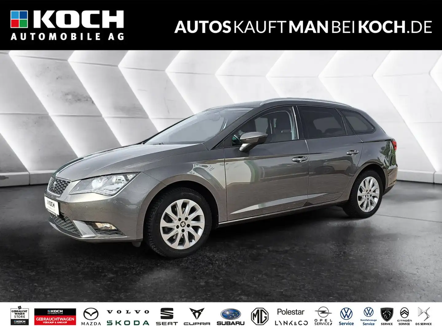 SEAT Leon ST 1.4 TSI DSG Style AHK ALLWETTER PDC TEMPOM Grau - 1