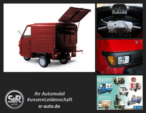 Piaggio Ape 50 Kasten