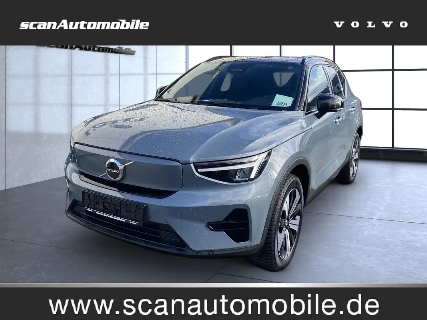 Volvo XC40 XC 40 Plus Recharge Pure Electric 2WD Bluetooth Grau - 1