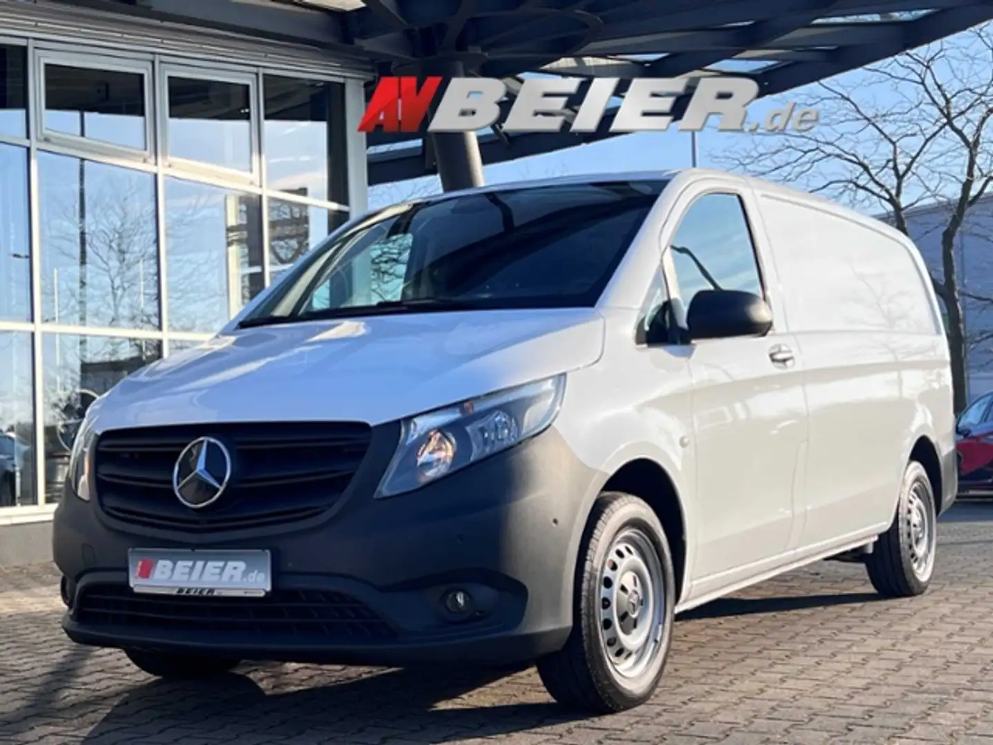 Mercedes-Benz Vito lang Klima Komfortsitze 2xPDC Tempomat 110/1 Blanc - 1