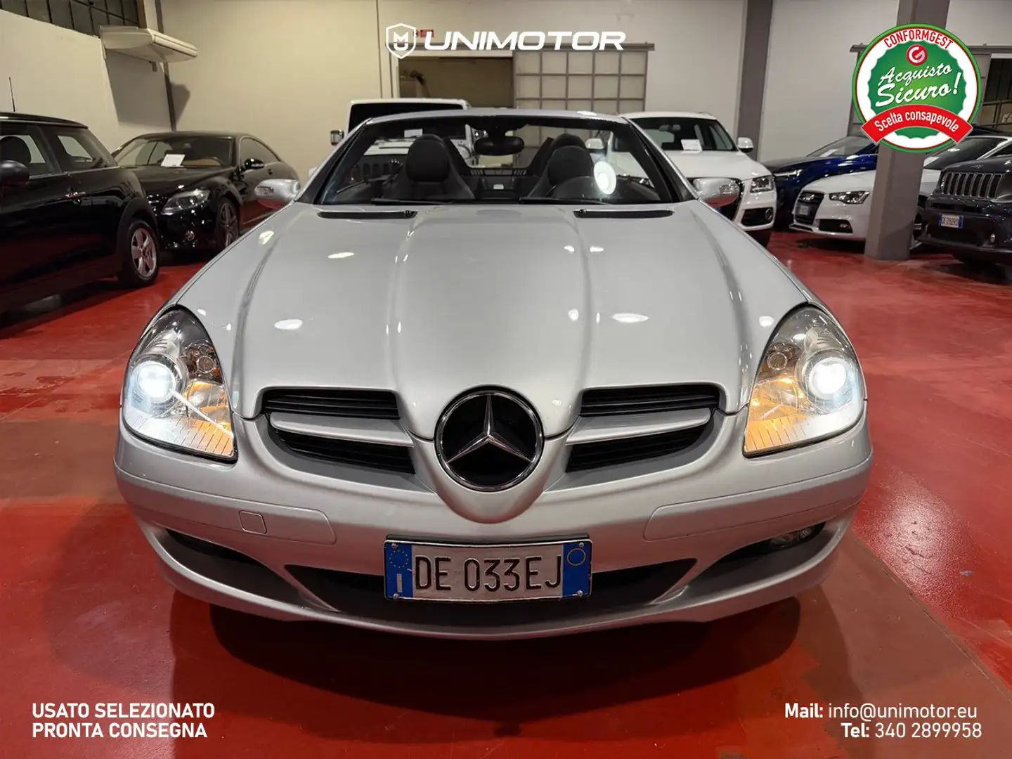 Mercedes-Benz SLK 200 Kompressor R171 Sport 163cv Manuale Argent - 2