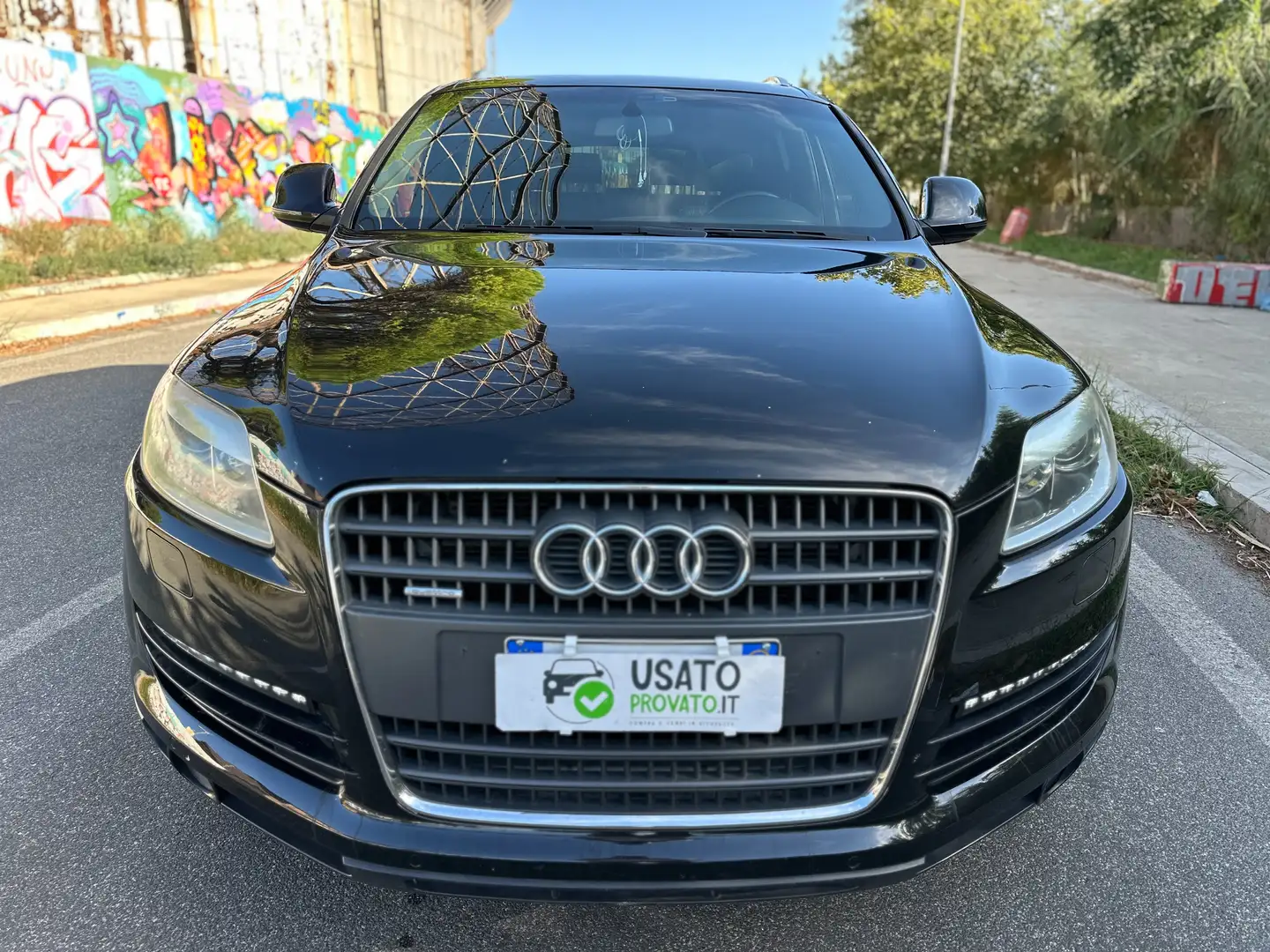 Audi Q7 3.0 V6 tdi 240cv S-Line QUATTRO 7 Posti Nero - 2