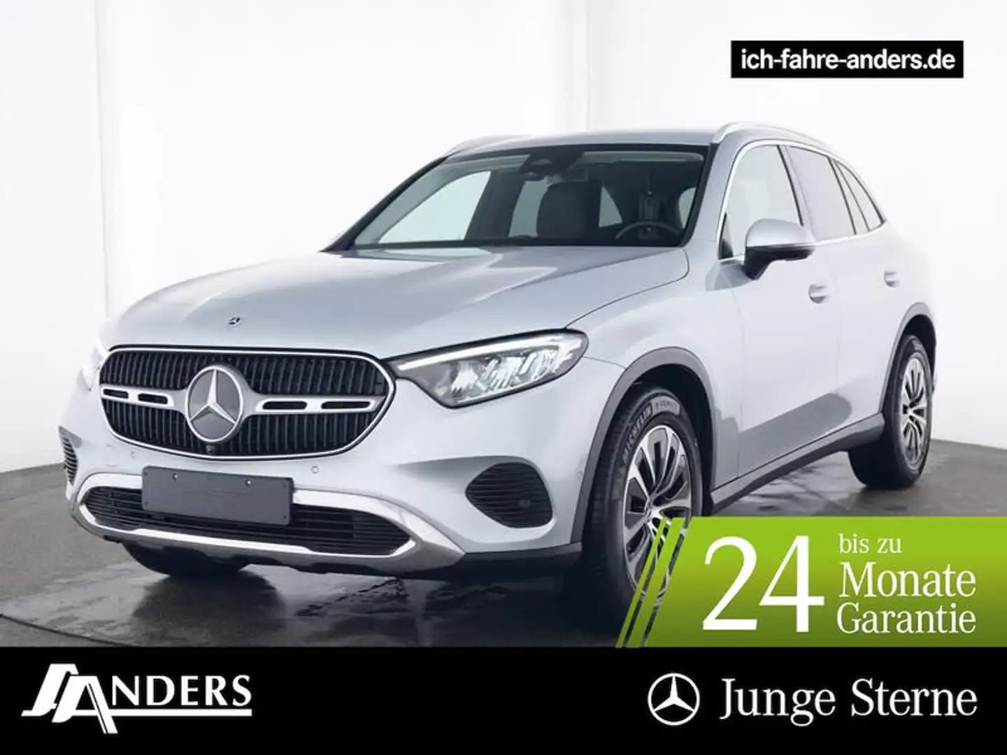 Mercedes-Benz GLC 220 d 4M Avantgarde AdvPlus+MBUX+AHK+LED+Kam Срібний - 1