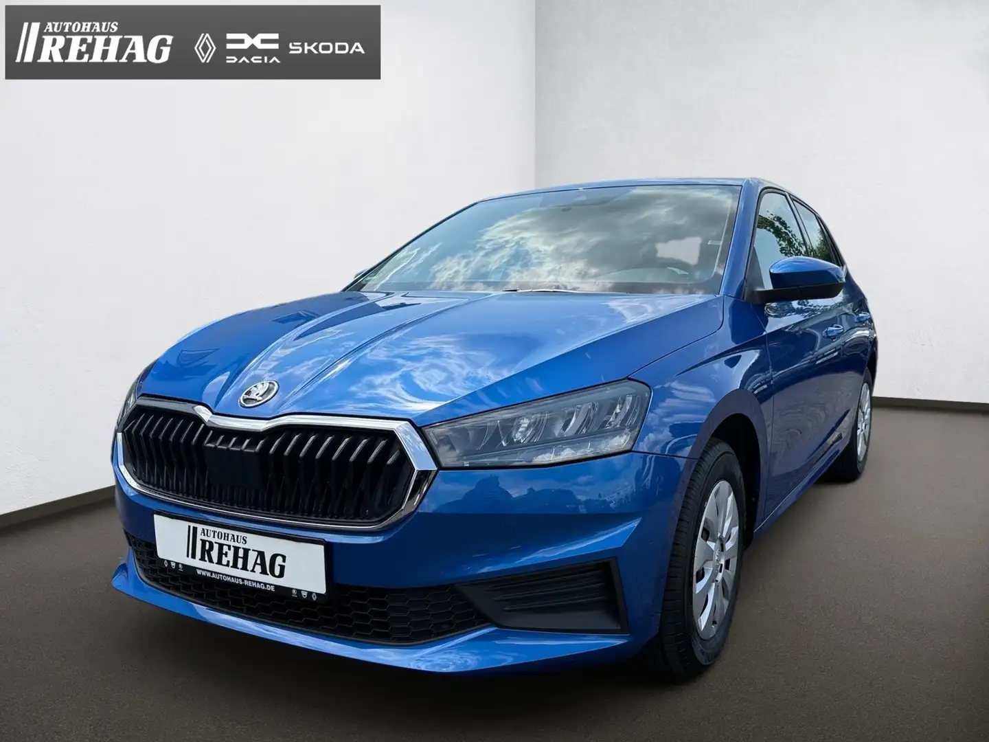 Skoda Fabia Ambition 1.0 TSI 70kW *SMARTLINK*LED*PDC*KLIMA* Blau - 1