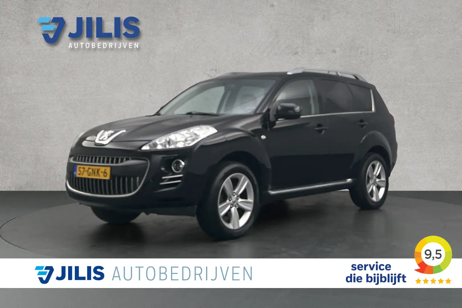 Peugeot 4007 2.4 GT 7p. | Cruise control | Lederen bekleding | Zwart - 1