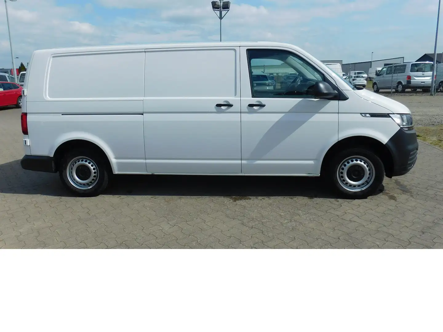 Volkswagen T6.1 Transporter Abt e- Kasten Lang 1-Gang Klima Blanco - 2