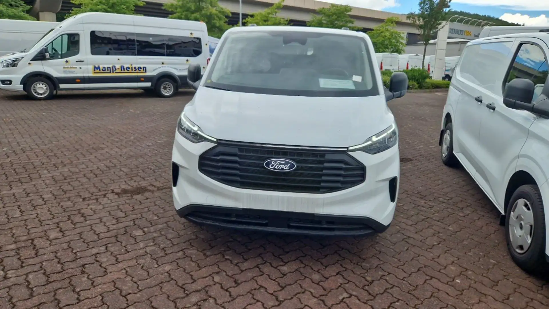 Ford Transit Custom Kasten 300 L2 Trend FWD DAB LED Blanc - 2