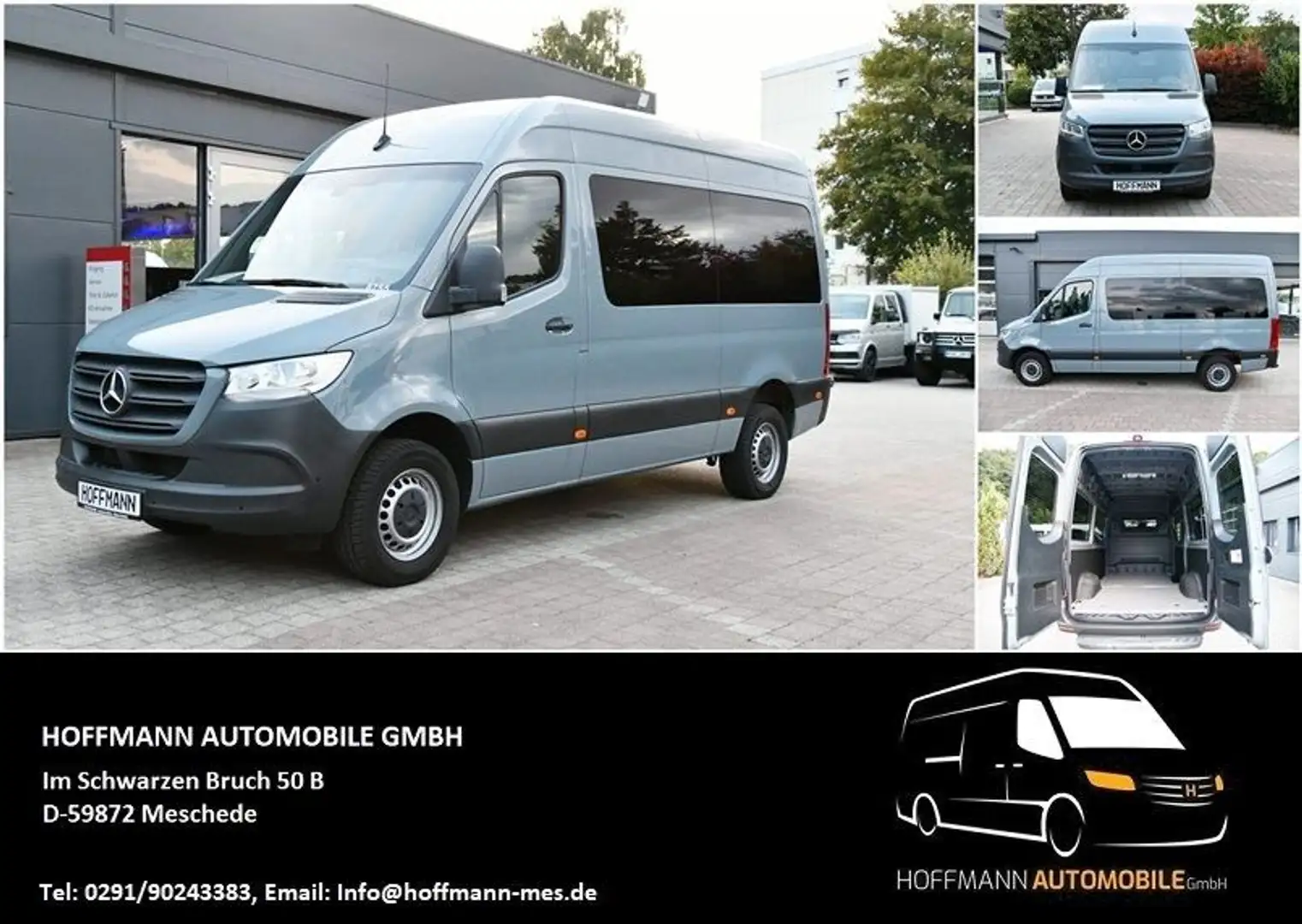 Mercedes-Benz Sprinter 317CDI Kasten L2H2 RWD 360°Kamera Autom Grau - 1