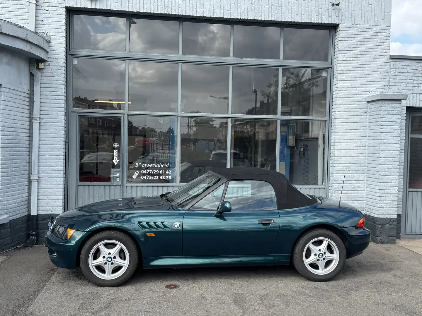 BMW Z3 1.9i Roadster✅ 140cv Leather 102.000kms✅ Groen - 2
