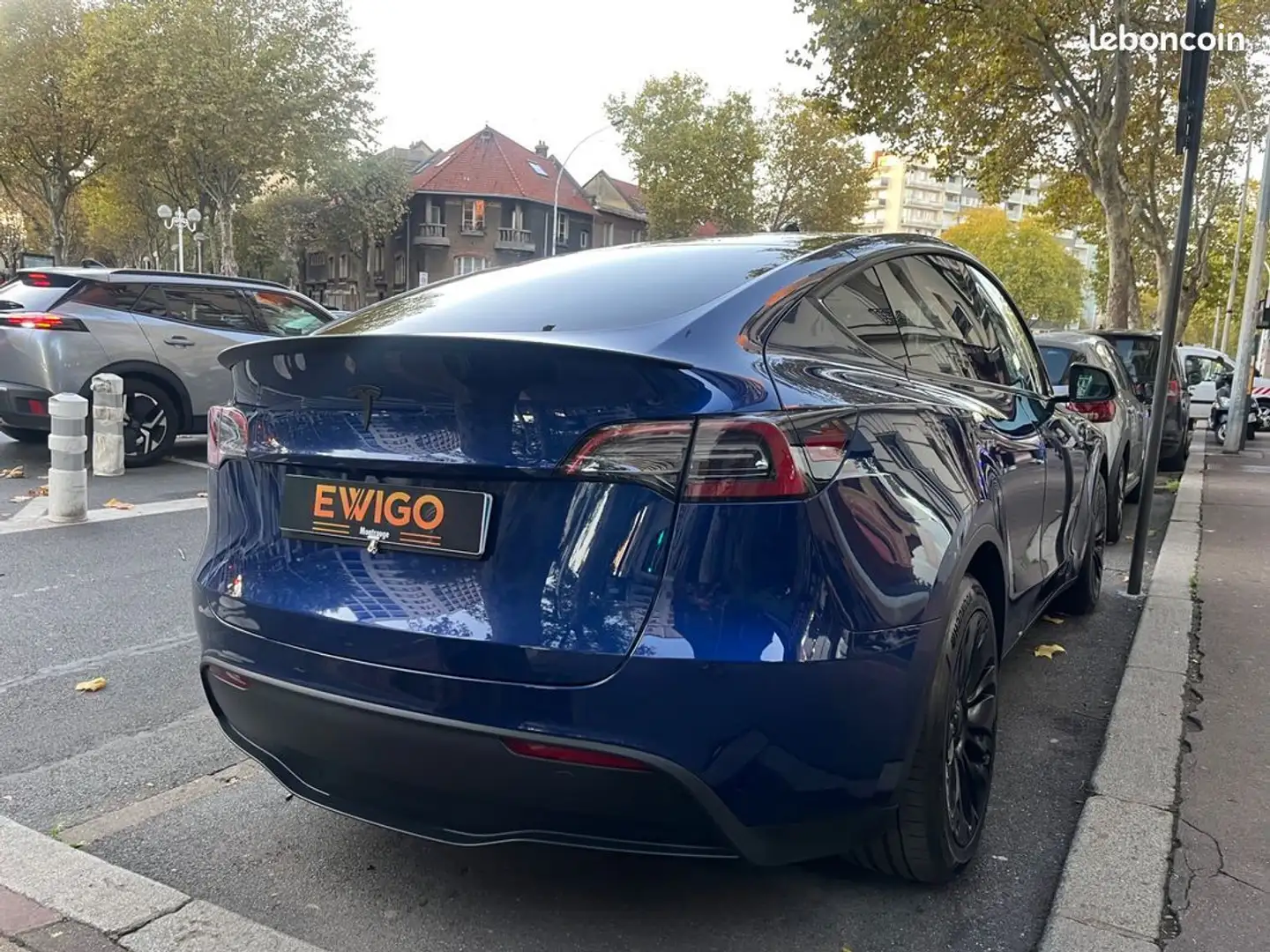 Tesla Model Y electric 300 60kwh standard-range bva Azul - 2