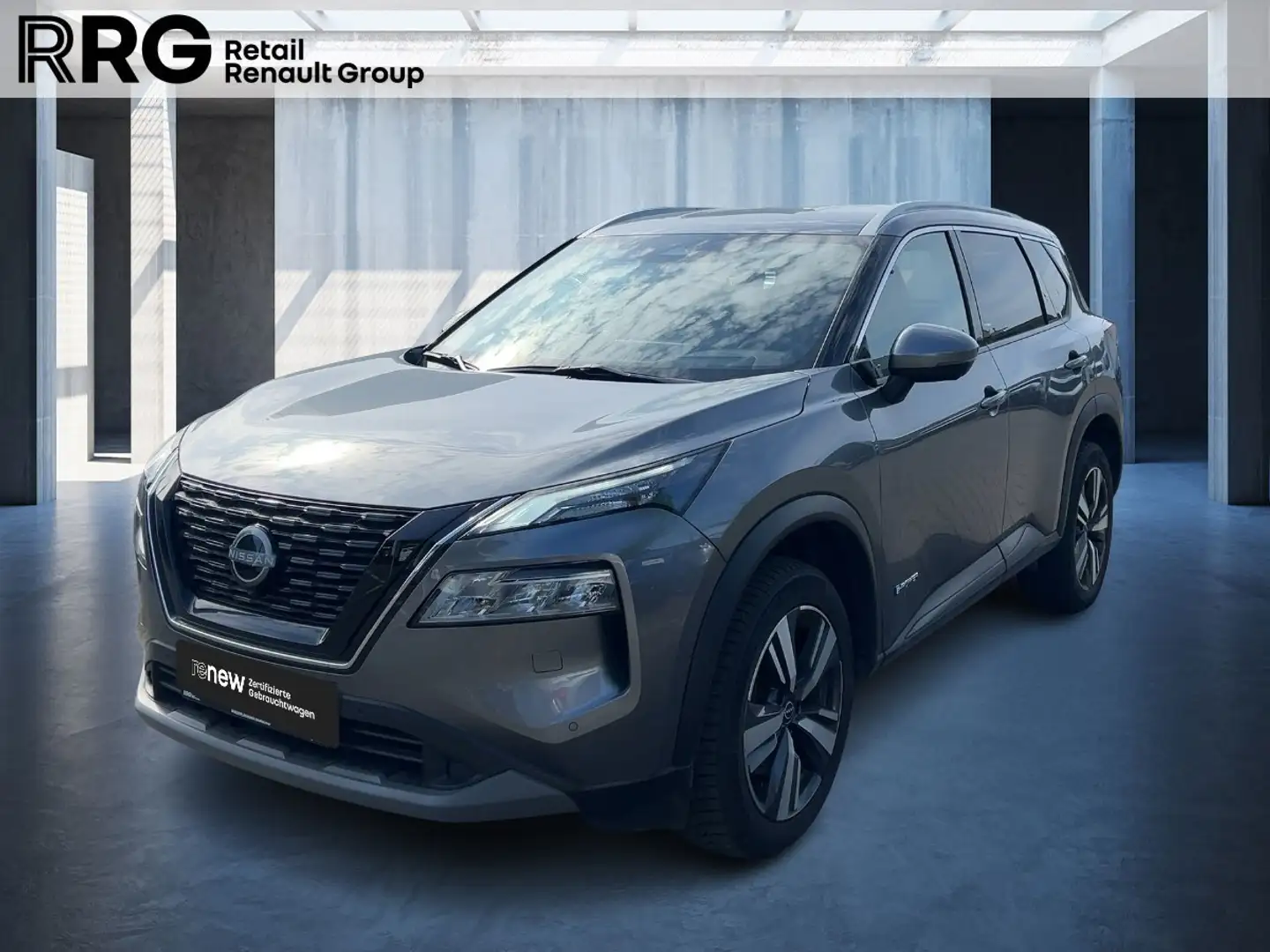 Nissan X-Trail 1.5 Tekna Plug-In 360 Kamera HuD ACC Grau - 1