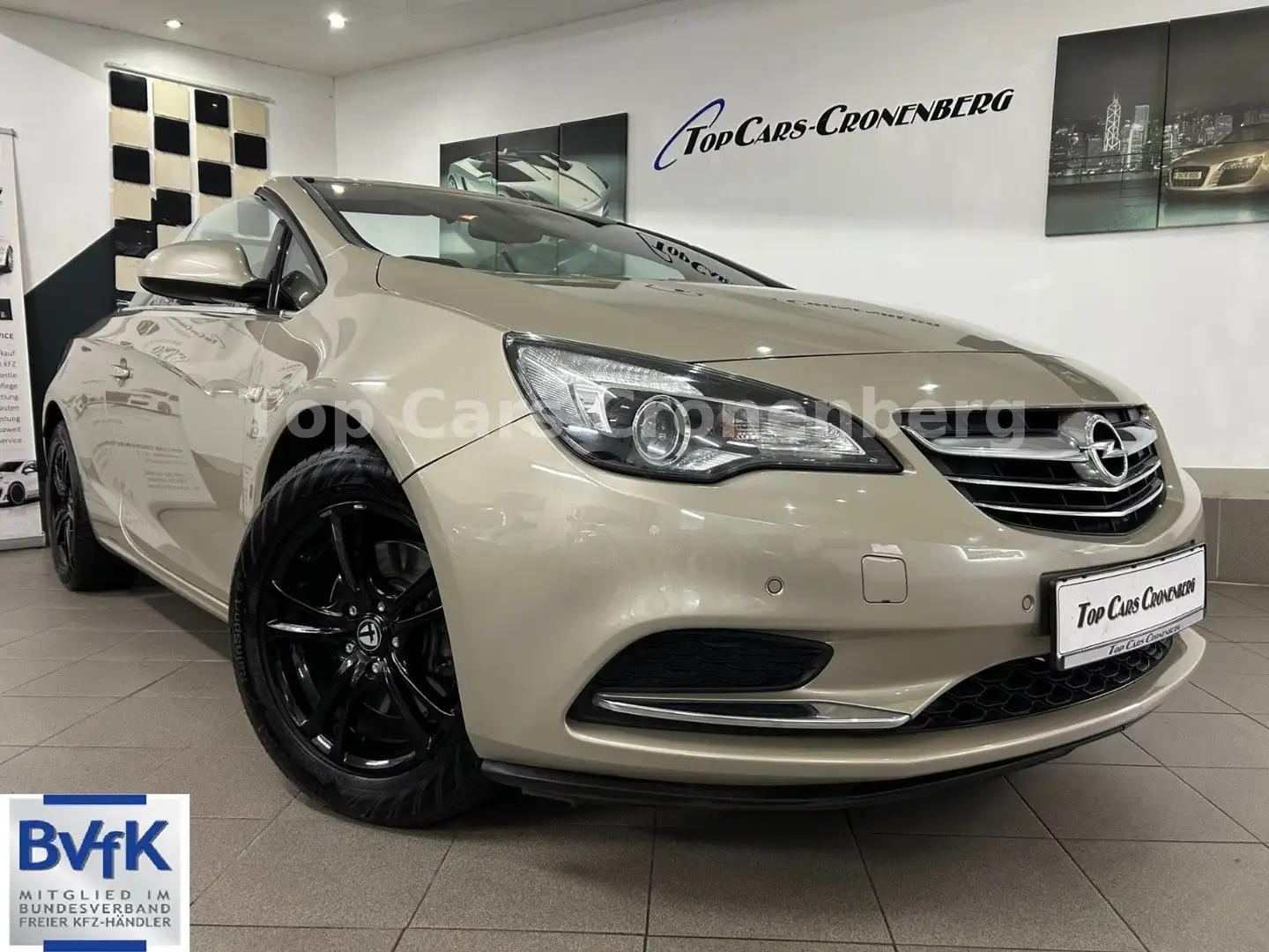 Opel Cascada 1.4 Turbo Edition*PDC v.&h.*SHZ*EURO5* Gold - 1