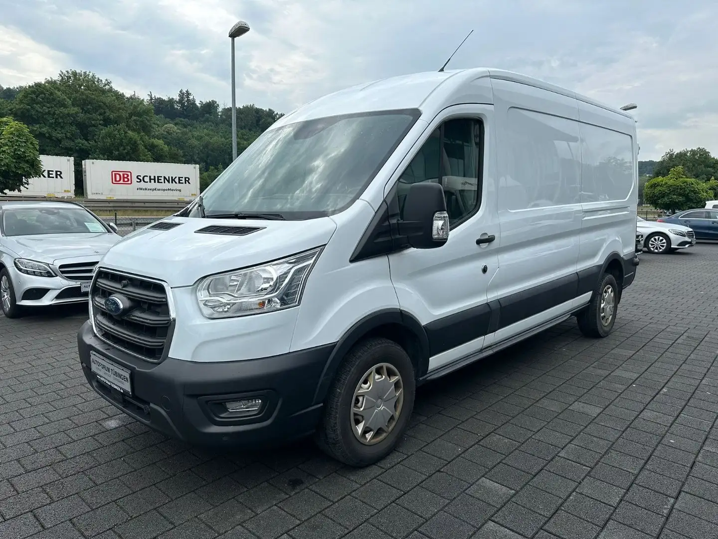 Ford Transit 350 L3H2 TREND*KLIMA*TEMPO*LED*3 SITZER* Blanco - 1