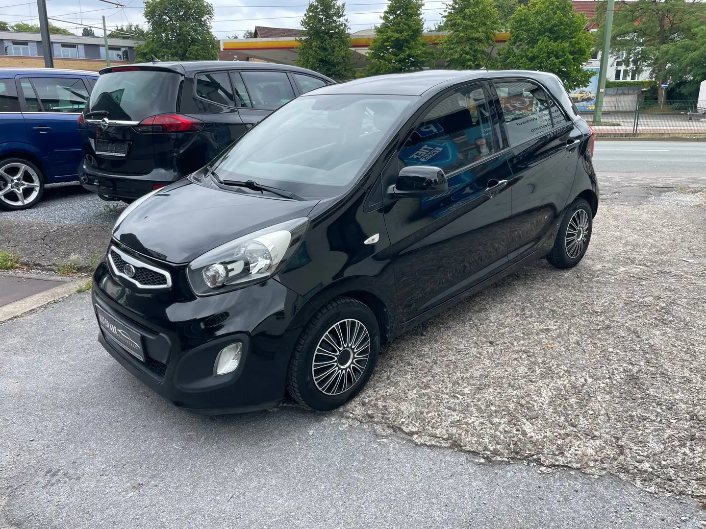 Kia Picanto 1.0  / 2.Hand / Klima /EURO 5 /TÜV NEU /Zentral Schwarz - 2