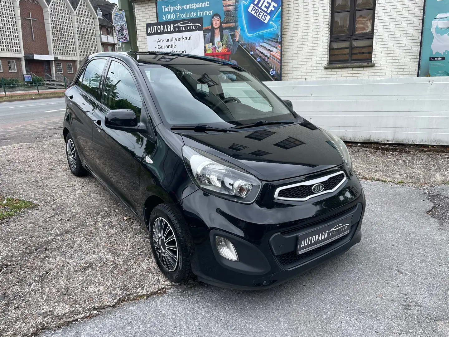 Kia Picanto 1.0  / 2.Hand / Klima /EURO 5 /TÜV NEU /Zentral Schwarz - 1