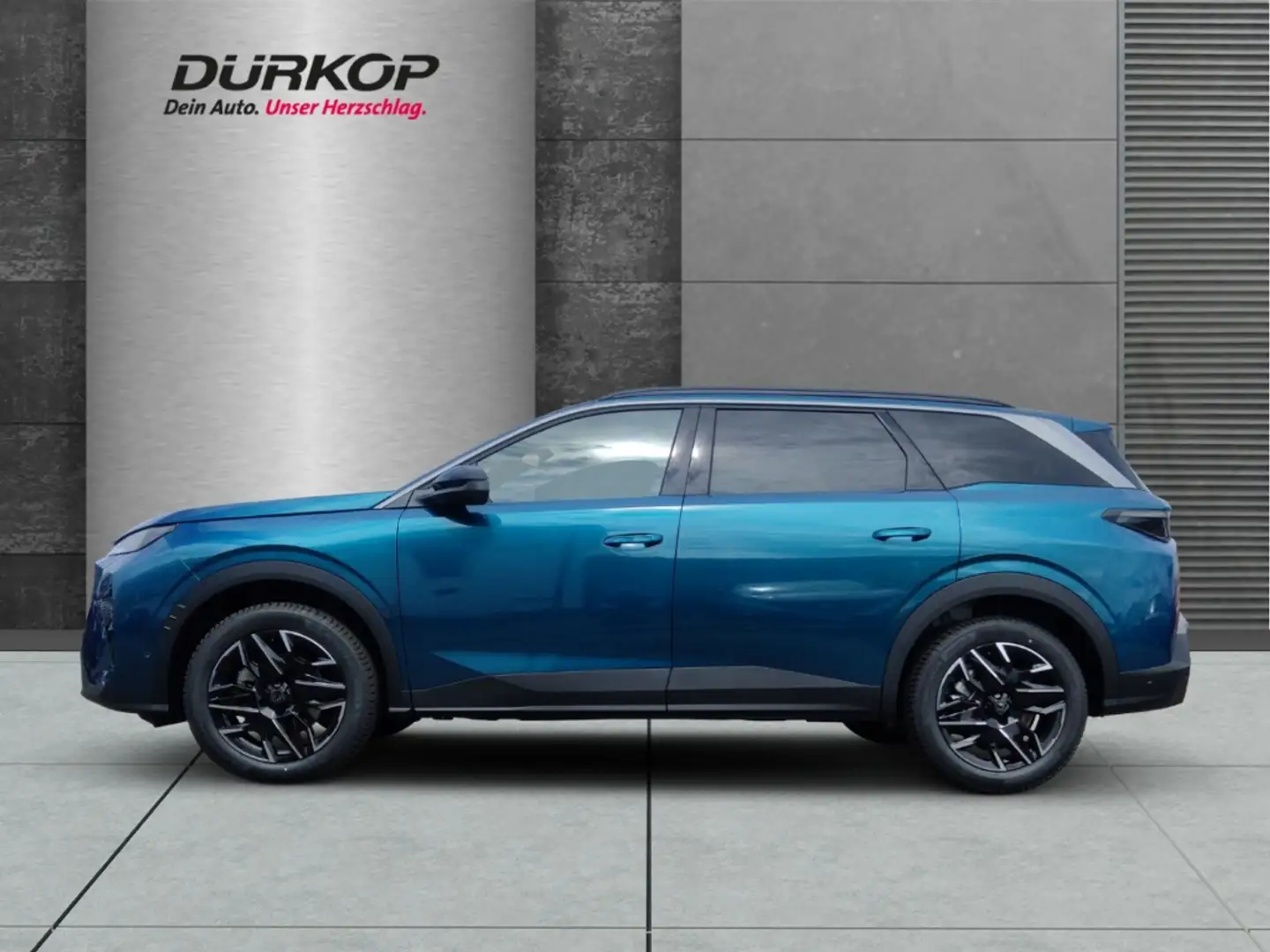 Peugeot 5008 Allure Hybrid 145 e-DSC6,AHK abnehmbar,Winterpaket Blau - 2