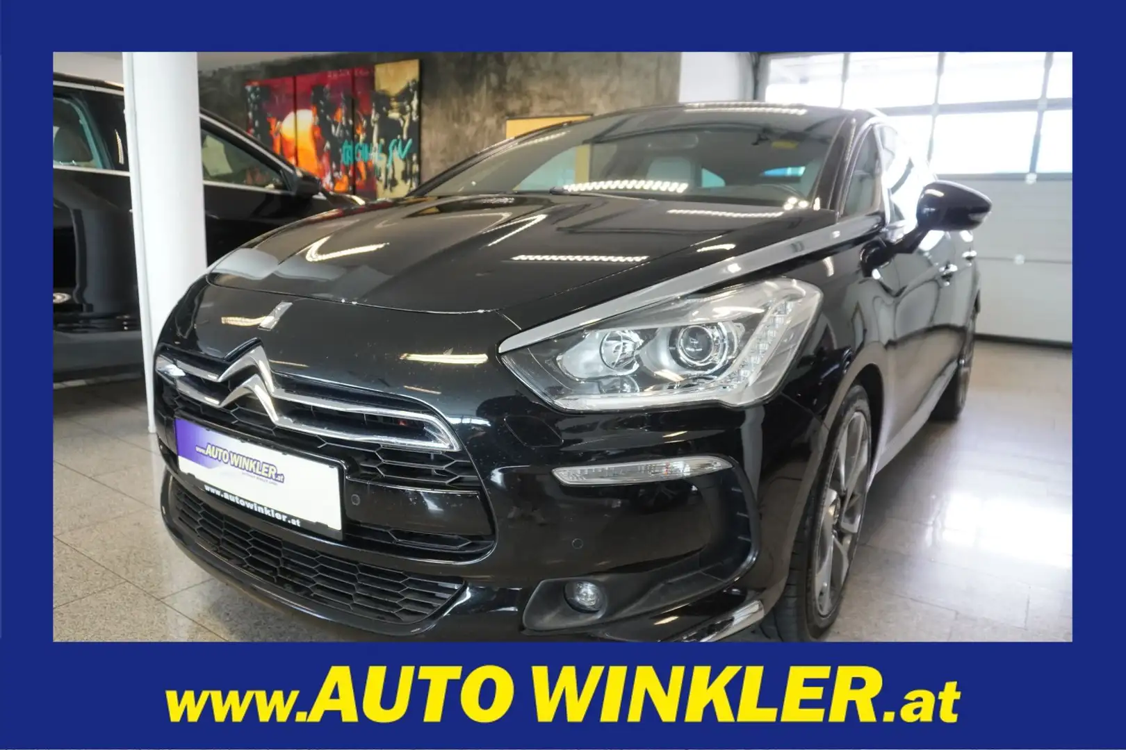 Citroen DS5 SoChic 2,0 HDI Aut. Leder/Navi/HeadUp/Xenon/Massa Schwarz - 1