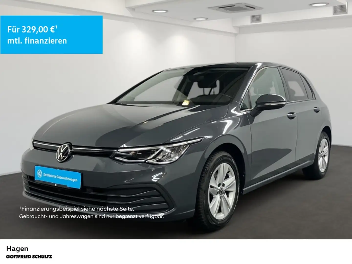 Volkswagen Golf VIII 1.5 TSI LED NAV ACC SHZ Life Grau - 1