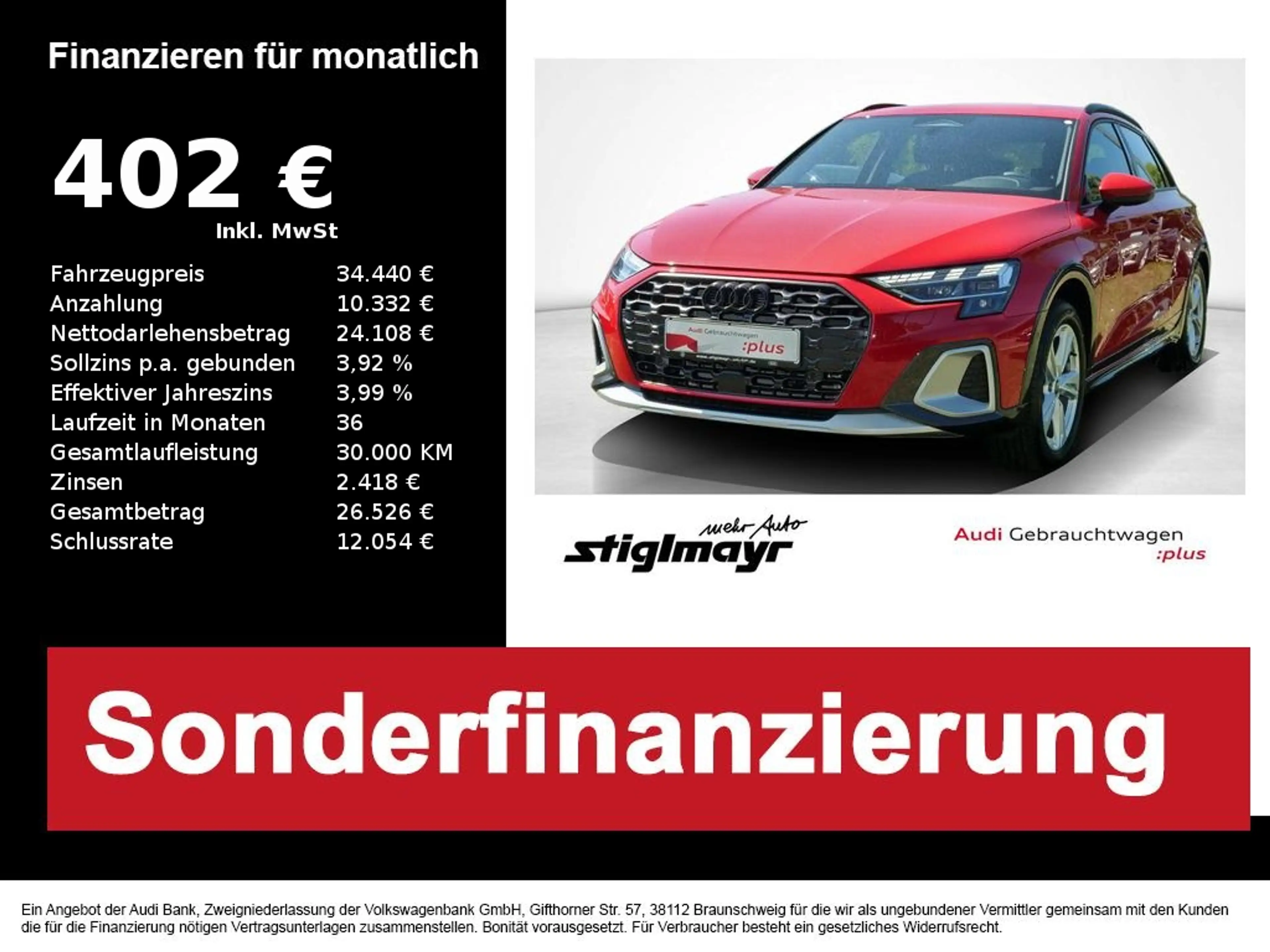 Audi A3 allstreet 40 TFSIe S-tronic ACC+KAMERA+NAVI