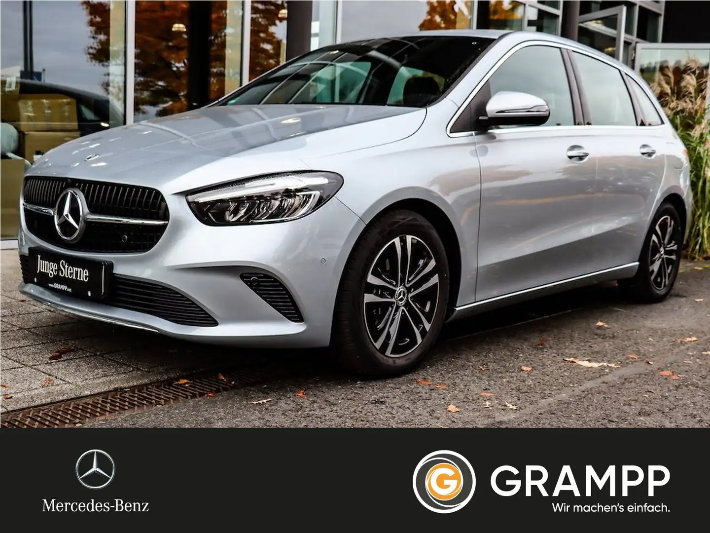 Mercedes-Benz B 200 Progressive AHK/Verkehrsz.-Ass/Winterpaket Silber - 1