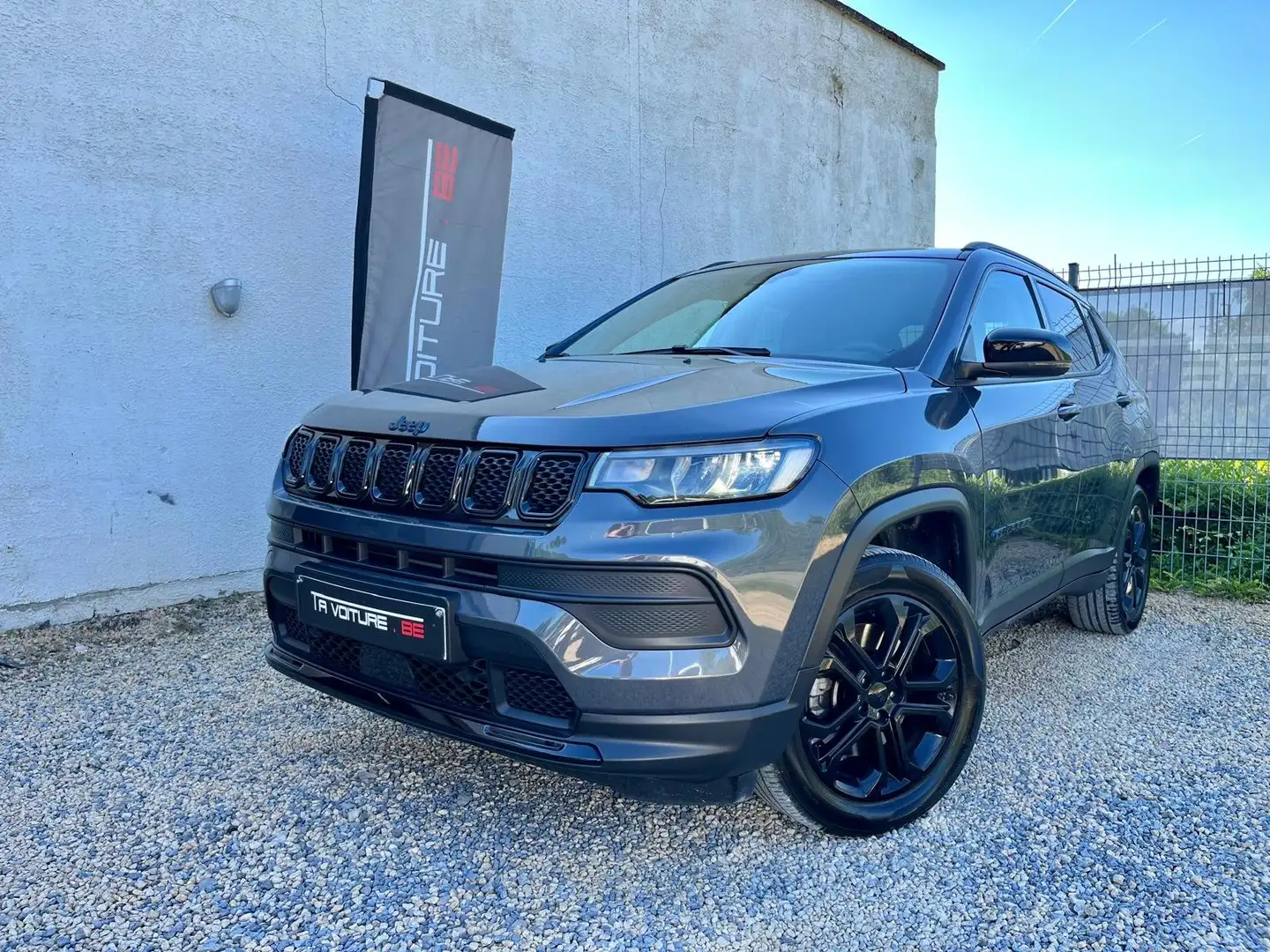 Jeep Compass 1.3 Turbo 4Xe Plug-in hybride Night Eagle NEW-LIFT Grijs - 2