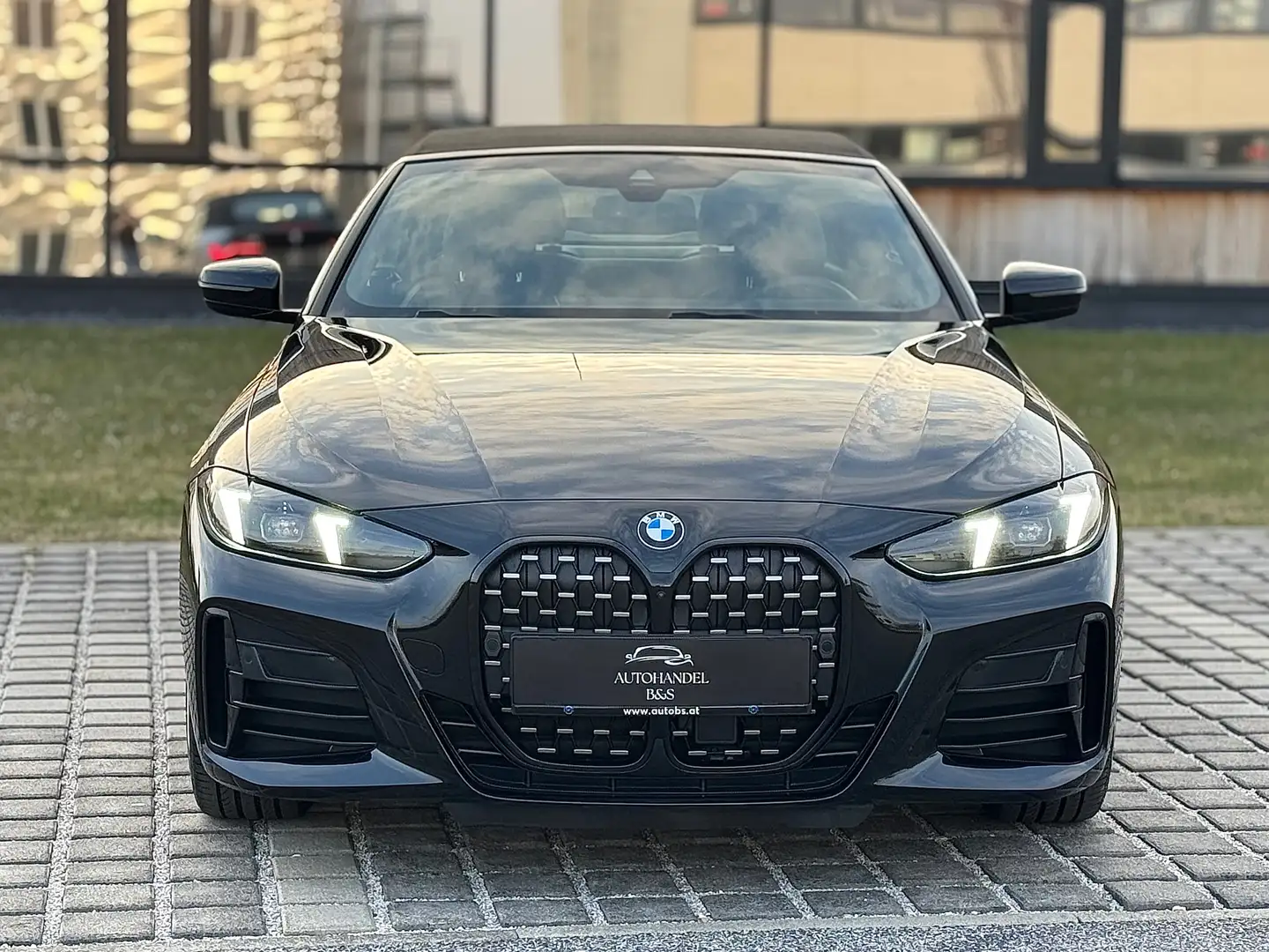 BMW 420 420d Cabrio LCI*M-PAKET, ASSISTENTEN, KAMERA, HUD* Schwarz - 2
