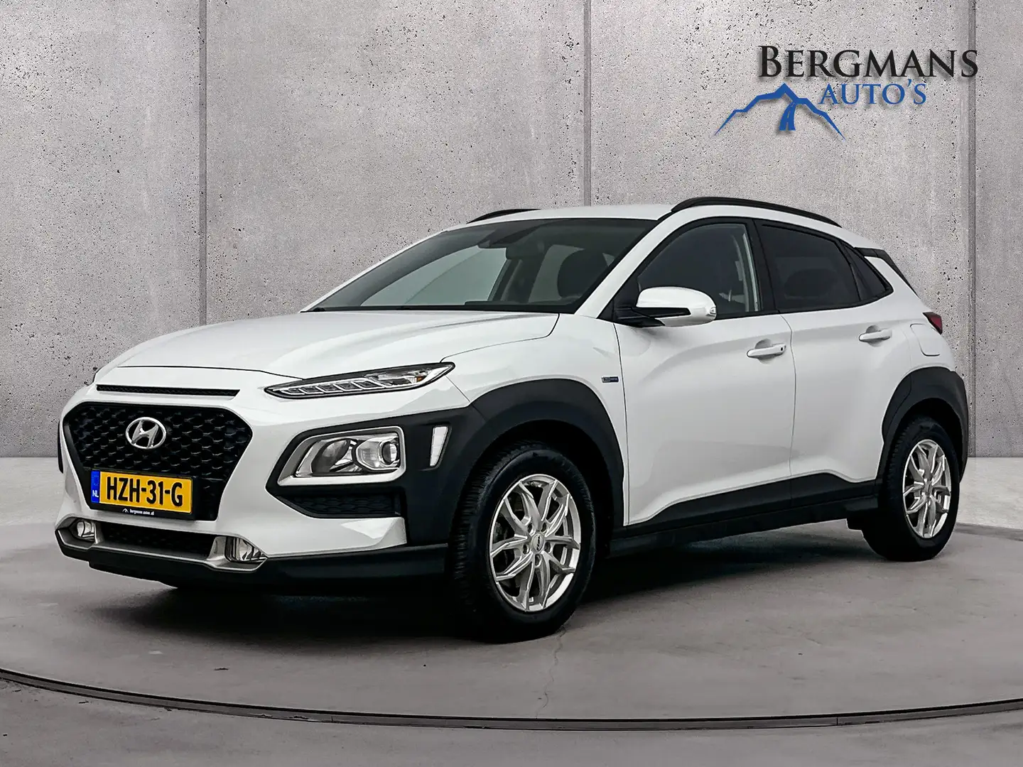 Hyundai KONA 1.6 GDI HEV Fashion Design Sky // 1E EIGENAAR // C Wit - 1