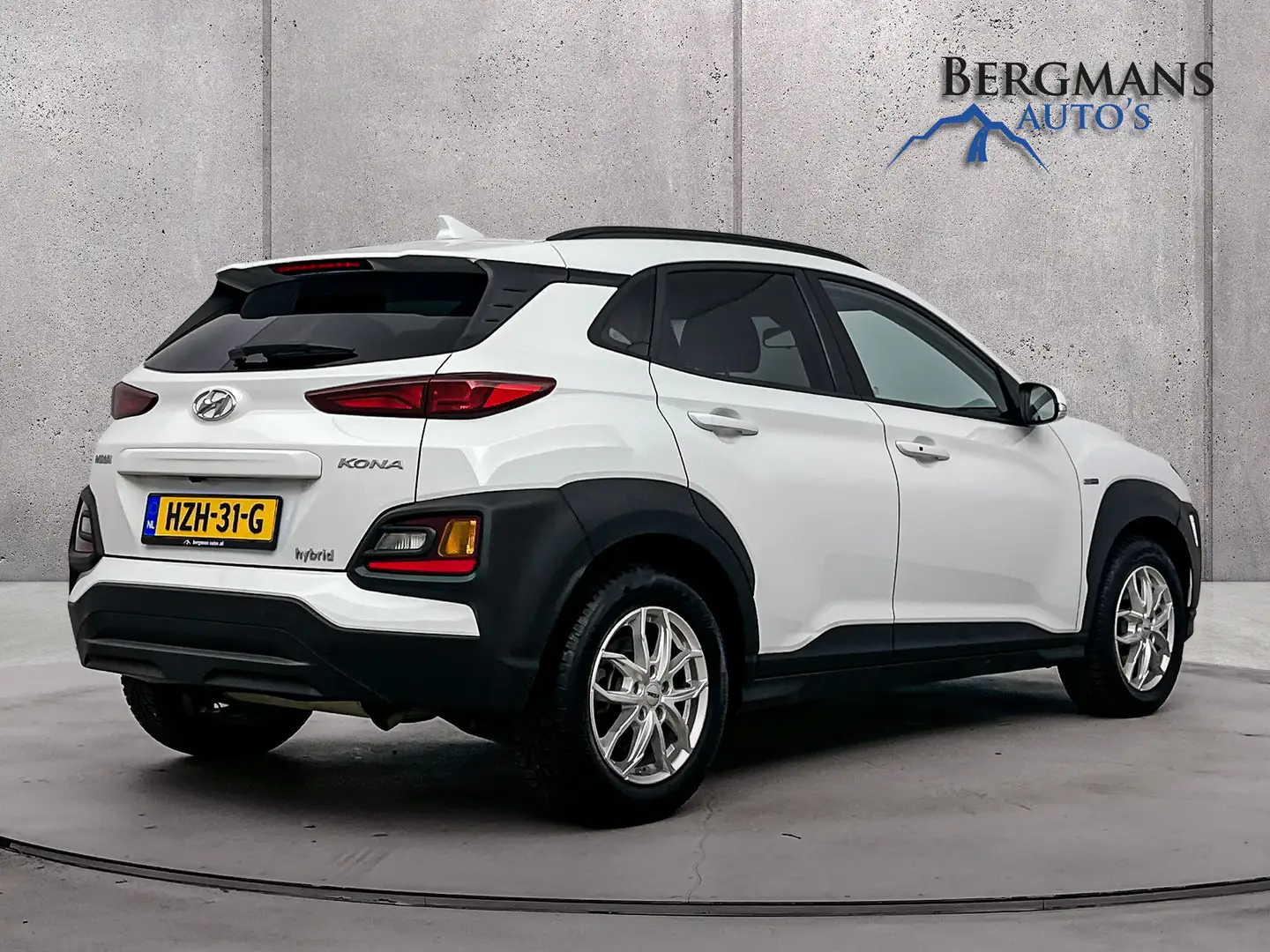 Hyundai KONA 1.6 GDI HEV Fashion Design Sky // 1E EIGENAAR // C Wit - 2